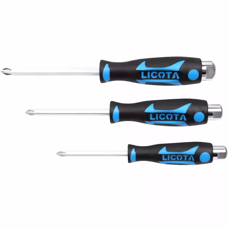 Набор отверток ударных PH, SL Licota ACK-E38302, 6 предметов