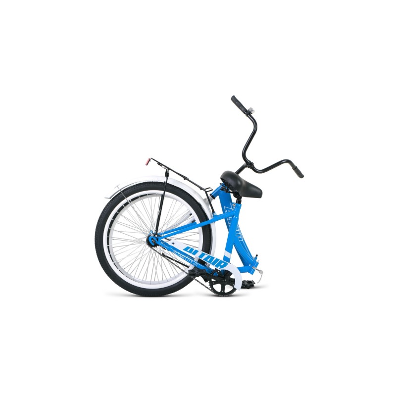Велосипед ALTAIR CITY 24 ( рост 16" скл.) (голубой/белый)