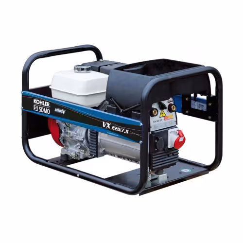 Генератор бензиновый SDMO VX 220/7.5H-C