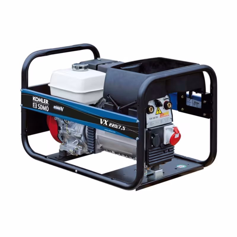 Генератор бензиновый SDMO VX 220/7.5H-C