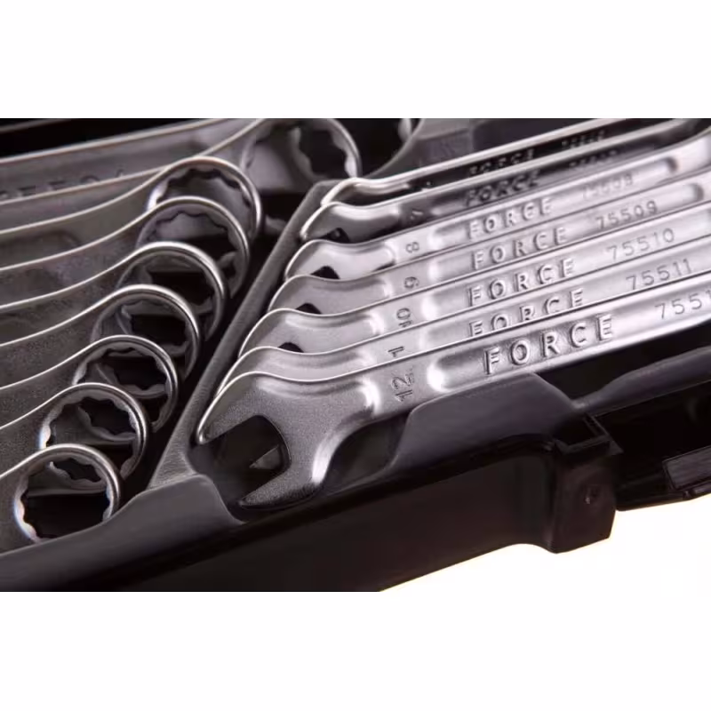 Набор ключей рожково-накидных RockForce RF-5161, 6-24 мм, 16 предметов