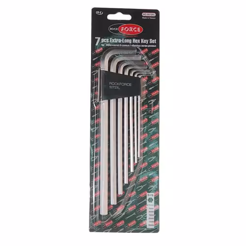 Набор ключей шестигранных RockForce RF-5072XL , 2.5-10 мм, 7 предметов