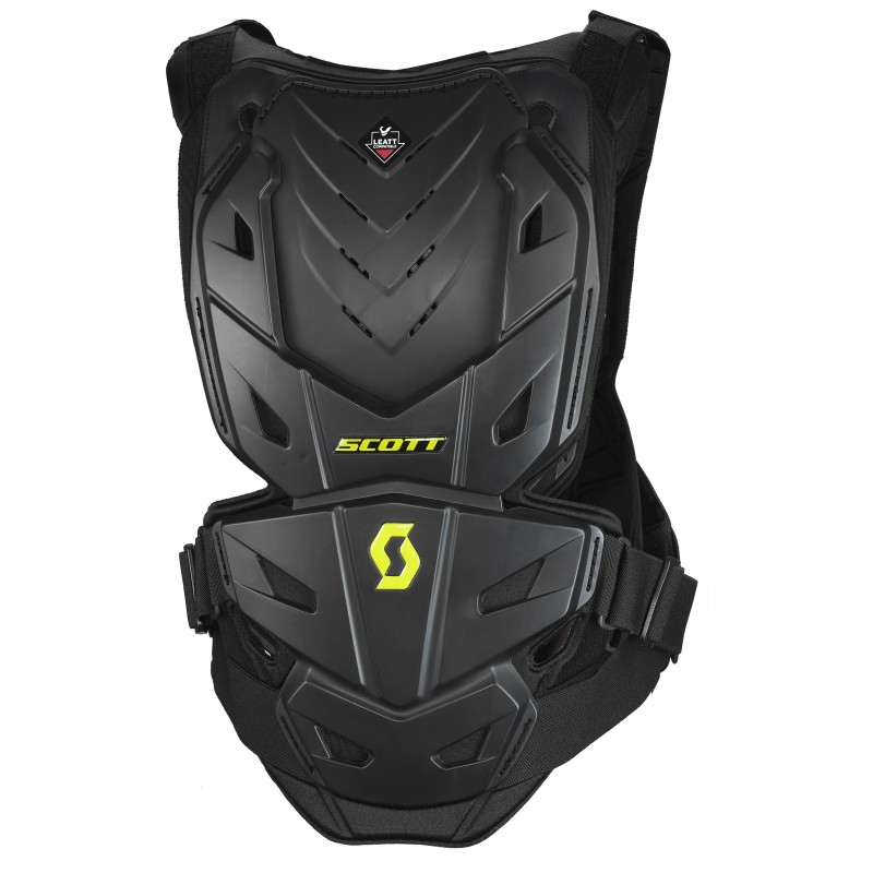 Панцирь защитный Scott Body Armor Commander 2, черный/зеленый, размер L