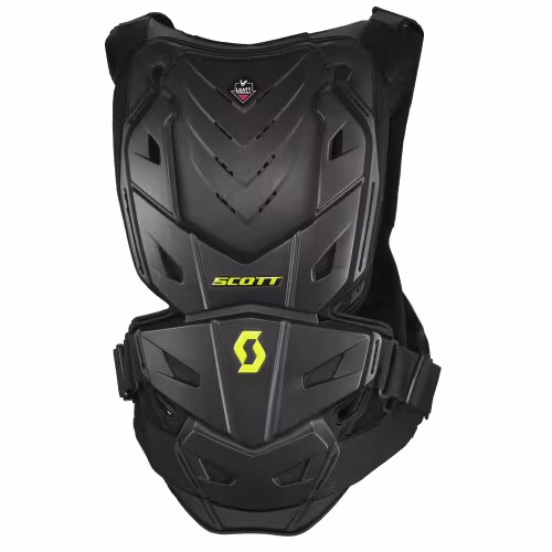 Панцирь защитный Scott Body Armor Commander 2, черный/зеленый, размер M