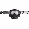 Мотоочки Scott 83X Safari FaceMask, черный/прозрачный