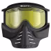 Мотоочки Scott 83X Safari FaceMask, черный/желтый