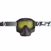 Мотоочки Scott 83X Safari FaceMask, черный/желтый