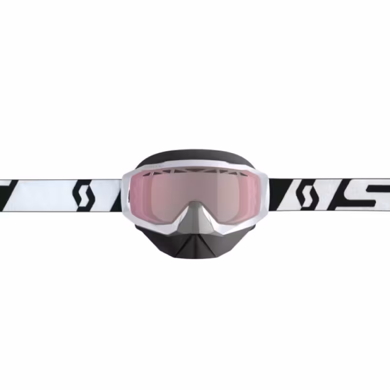 Мотоочки Scott Hustle X Snow Cross, белый/розовый
