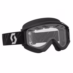 Мотоочки Scott RecoilXi Snow Cross Safari, черный/прозрачный