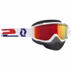Мотоочки Scott Split OTG Snow Cross, белый/красный