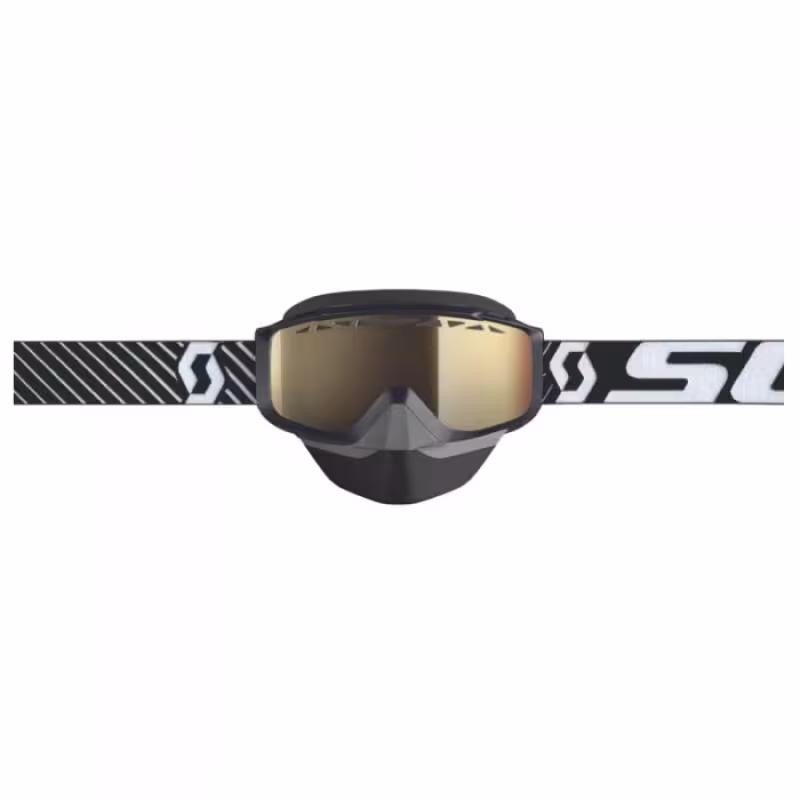 Мотоочки Scott Split OTG Snow Cross LS, черный/бронза