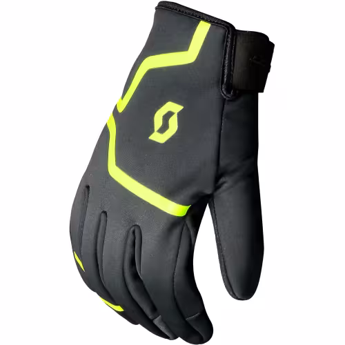 Мотоперчатки Scott Mod, черный/лайм, размер L