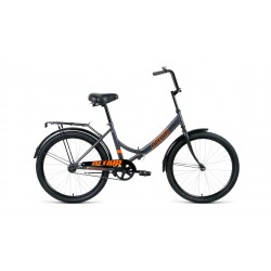 Велосипед ALTAIR CITY 24 ( рост 16" скл.) (серый/оранжевый)