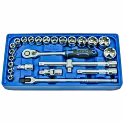 Набор торцевых головок Licota ACK-B3001, 25 предметов