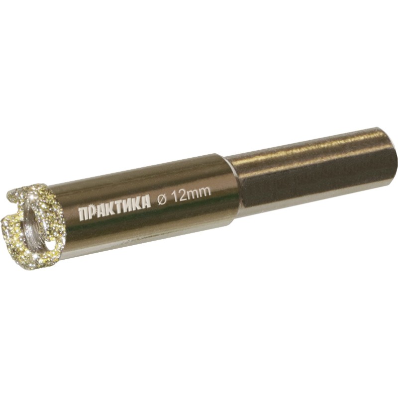 Коронка алмазная Практика 917-538, 12 мм