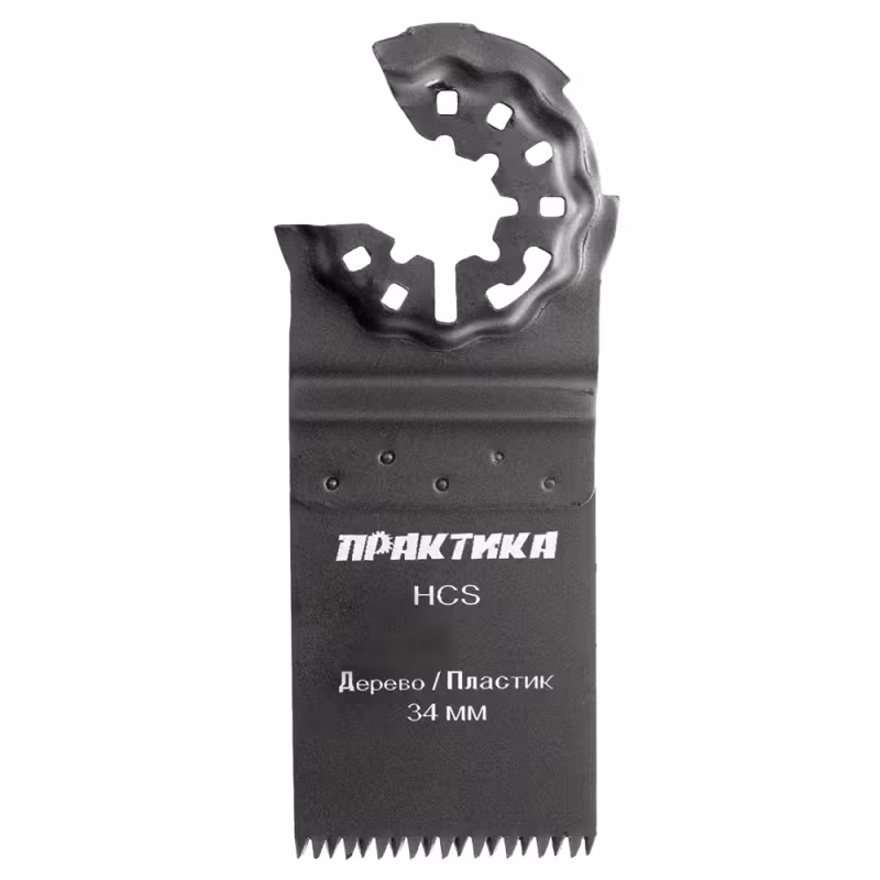 Насадка пильная прямая для реноватора (мультирезака) Практика 240-089 (крупный зуб)