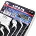 Набор ключей накидных Licota ACK-384007, 9 предметов