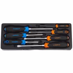 Набор отверток ударных PH, SL Licota ACK-384108, 7 предметов
