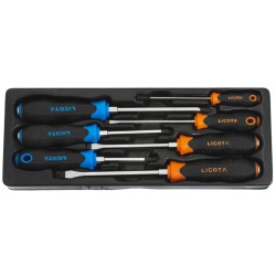 Набор отверток ударных PH, SL Licota ACK-384108, 7 предметов