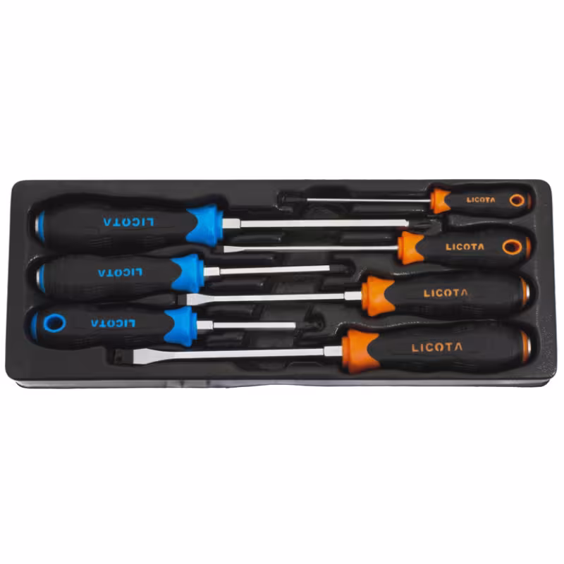 Набор отверток ударных PH, SL Licota ACK-384108, 7 предметов