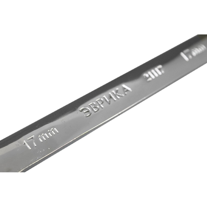 Ключ рожково-накидной Эврика ER-21117H, 17 мм