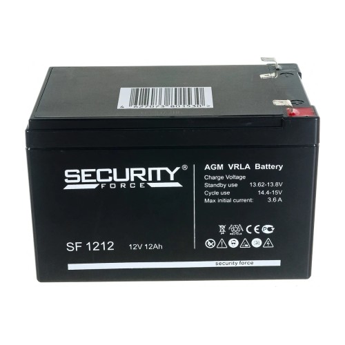 Аккумулятор Security Force AGM 12Ah,12V