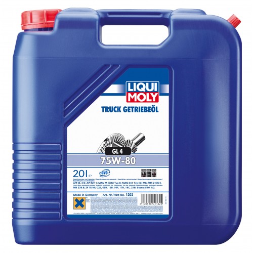 Масло трансмиссионное синтетическое Liqui Moly 75W-90, 20л 