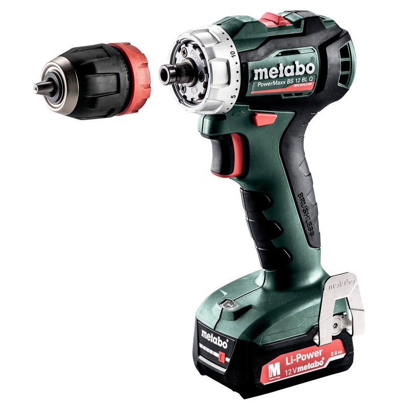 Дрель аккумуляторная Metabo PowerMaxx BS 12 BL Q 