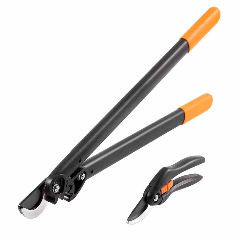 Сучкорез плоскостной средний + секатор Fiskars 112005