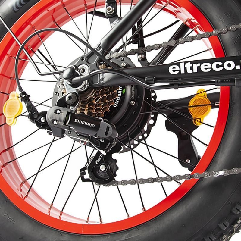 Велогибрид Eltreco VOLTECO BAD DUAL NEW, черный