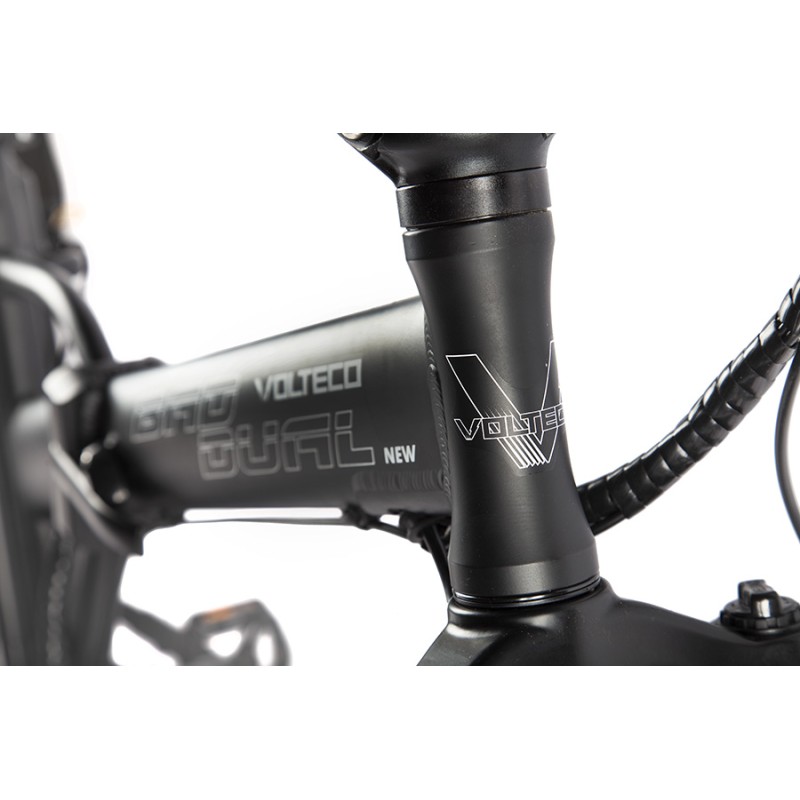 Велогибрид Eltreco VOLTECO BAD DUAL NEW, черный