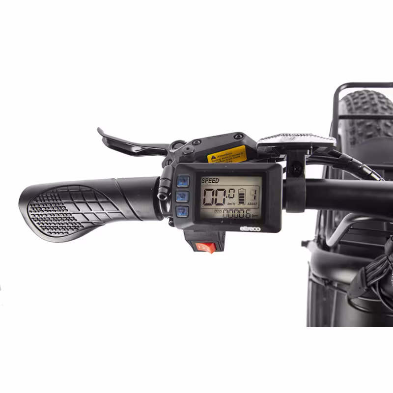 Велогибрид Eltreco VOLTECO BAD DUAL NEW, черный