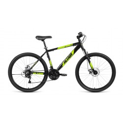 Велосипед ALTAIR AL 26 D (рост 18) (черный/желтый)