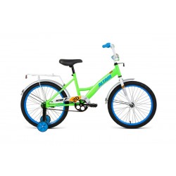 Велосипед детский ALTAIR KIDS 20, рост 13, 1 скорость, ярко-зеленый/синий