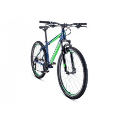 Велосипед FORWARD APACHE 1.0 27.5 (рост 19 цвет синий/светло-зеленый)