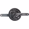 Комплект шатунов Shimano Altus, M2000, 175 мм, 40/30/22T, черный