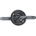 Комплект шатунов Shimano Altus, M2000, 175 мм,  40/30/22T, черный