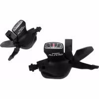 Шифтер левый Shimano Alivio M4010, 2 скорости, трос 1800 мм