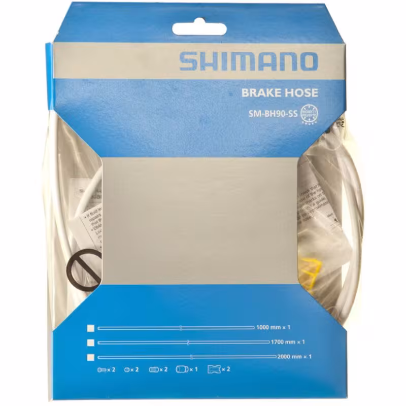 Гидролиния Shimano, BH90-SS, 1000мм, обрезной, цв. белый