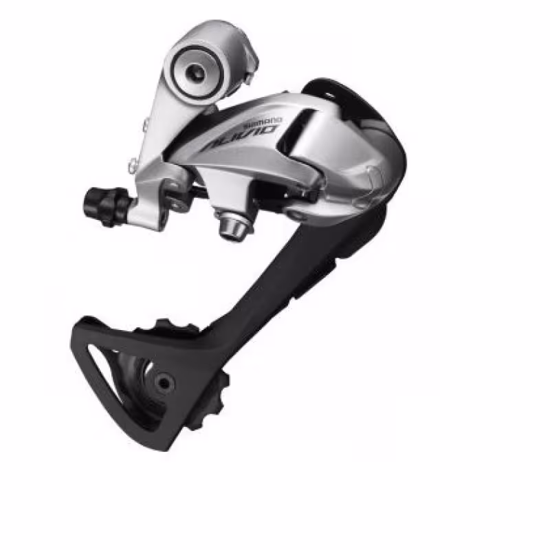 Переключатель задний Shimano Alivio T4000, SGS, 9 скоростей, серебро