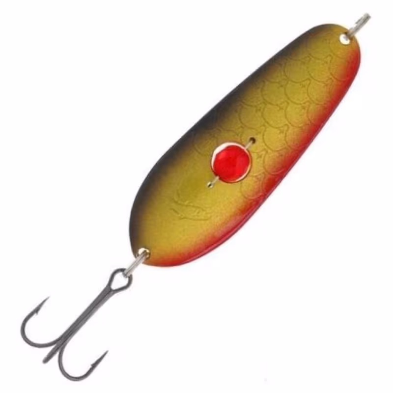 Блесна с бусинкой Kuusamo Rasanen 90/28 BL/G/R-C