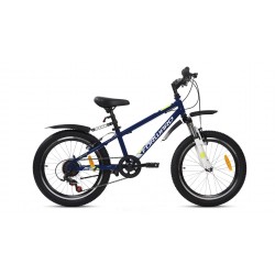 Велосипед 20" Forward Unit 2.0, рост 10.5", темно-синий/белый