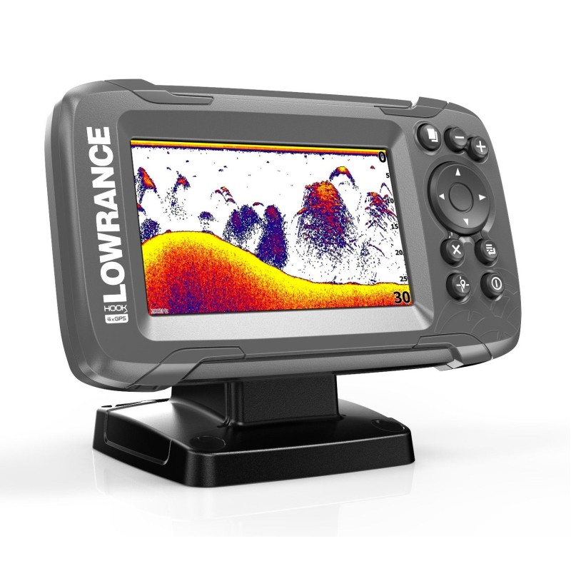 Эхолот Lowrance Hook2-4X GPS с датчиком Bullet Skimmer