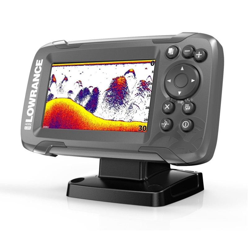 Эхолот Lowrance Hook2-4X GPS с датчиком Bullet Skimmer