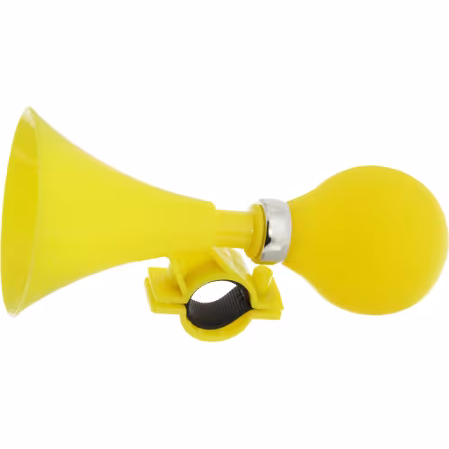 Сигнал велосипедн. Клаксон L-155мм пневматич. (желтый)