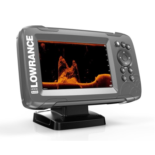 Эхолот-картплоттер Lowrance Hook2-5X GPS с датчиком SplitShot Skimmer