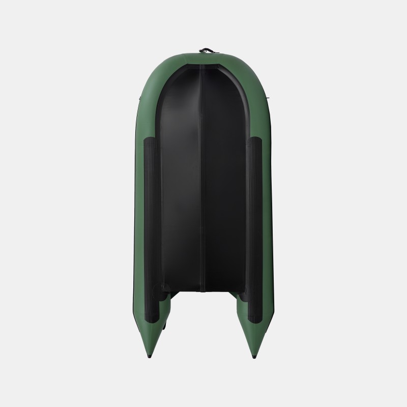 Надувная лодка ПВХ Gladiator C420AL, пайол алюминиевый, зеленый