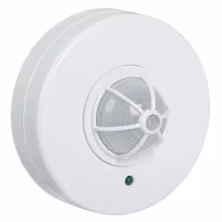 Датчик движения инфракрасный IEK 1100W, 360 гр, 6 м, IP33, белый 