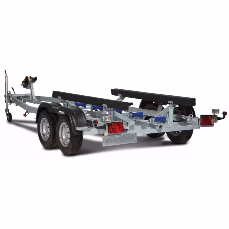 Прицеп лодочный двухосный Трейлер 82980С Дельфин 6,5 ++