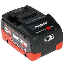 Комплект из 3-х аккумуляторов и зарядного устройства Metabo (LiHD, 18В, 4Ач)